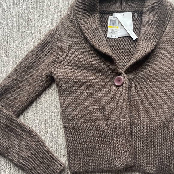 SUSAN MANOCO Beautiful Soft Cardigan Sweater Sz M NWT $242 - Picture 2 of 2